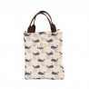 Sac isotherme  pliable en Coton, fait main.