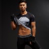 T-shirt fitness compression homme 