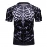 T-shirt Spiderman Hommes 3D Impression T-Shirts À Manches Courtes