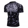 T-shirt Spiderman Hommes 3D Impression T-Shirts À Manches Courtes