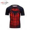 T-shirt Spiderman Hommes 3D Impression T-Shirts À Manches Courtes