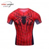 T-shirt Spiderman Hommes 3D Impression T-Shirts À Manches Courtes