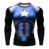 T-shirt Homme Héro Marvel longues manches, plusieurs models au choix