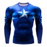 T-shirt Homme Héro Marvel longues manches, plusieurs models au choix