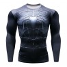 T-shirt Homme Héro Marvel longues manches, plusieurs models au choix