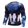 T-Shirt Hommes Hero, Avenger, Marvel longues manches, plusieurs models au choix