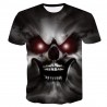 T-shirt 3D homme style Rock, tête de mort, hip hop, plusieurs models au choix