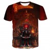 T-shirt 3D homme style Rock, tête de mort, hip hop, plusieurs models au choix