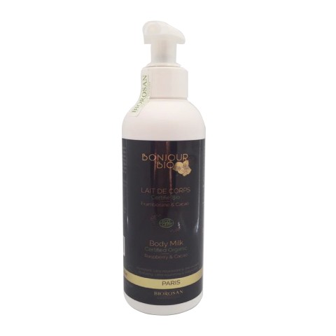 Organic Body Milk - Raspberry and Cocoa - 200ml *