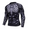 Hoge kwaliteit 3D Spiderman Compressie T-shirt voor heren