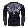 Camiseta de compresión para hombre Spiderman Super Spider de alta calidad