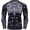 Hochwertiges 3D Spiderman Herren-Kompressions-T-Shirt