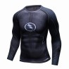 Black Flash compression t-shirt Long sleeve