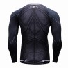 Black Flash compression t-shirt Long sleeve