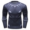 Black Panther men's long sleeve compression t-shirt