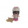 Deodorant®Original Kiki Monchhichi Car Fragrance Diffuser Roze en zwart.