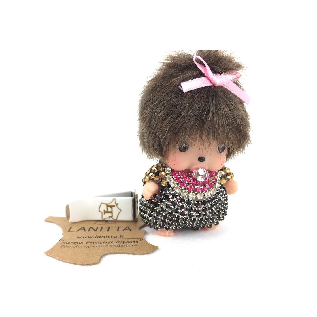 Désodorisant®Diffuseur de Parfum voiture Original Kiki Monchhichi