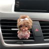 Désodorisant®Diffuseur de Parfum voiture rechargeable Original Kiki Bebichhichi®Décoration Kiki Monchhichi Bebichhichi