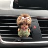 Désodorisant®Diffuseur de Parfum voiture rechargeable Original Kiki Bebichhichi®Décoration Kiki Monchhichi Bebichhichi