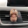 Désodorisant®Diffuseur de Parfum voiture rechargeable Original Kiki Bebichhichi®Décoration Kiki Monchhichi Bebichhichi