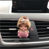 Désodorisant®Diffuseur de Parfum voiture rechargeable Original Kiki Bebichhichi®Décoration Kiki Monchhichi Bebichhichi