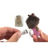 Désodorisant®Diffuseur de Parfum voiture rechargeable Original Kiki Bebichhichi®Décoration Kiki Monchhichi Bebichhichi