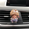 Désodorisant®Diffuseur de Parfum voiture rechargeable Original Kiki Bebichhichi®Décoration Kiki Monchhichi Bebichhichi