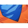Maglietta a compressione uomo Dragon Ball Z Son Goku, blu-arancio, maniche lunghe