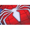 T-shirt compression Homme Super-héros Spiderman Araignée rouge bleu, manches longues.