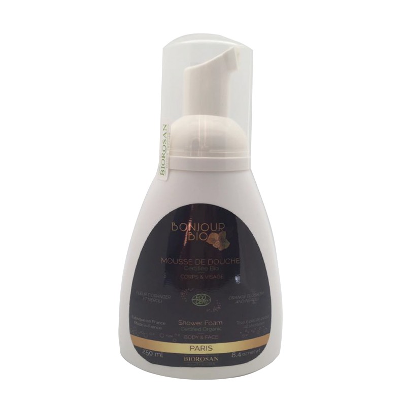 Organic Orange Blossom & Mint Shower Gel Briochin, Buy Online