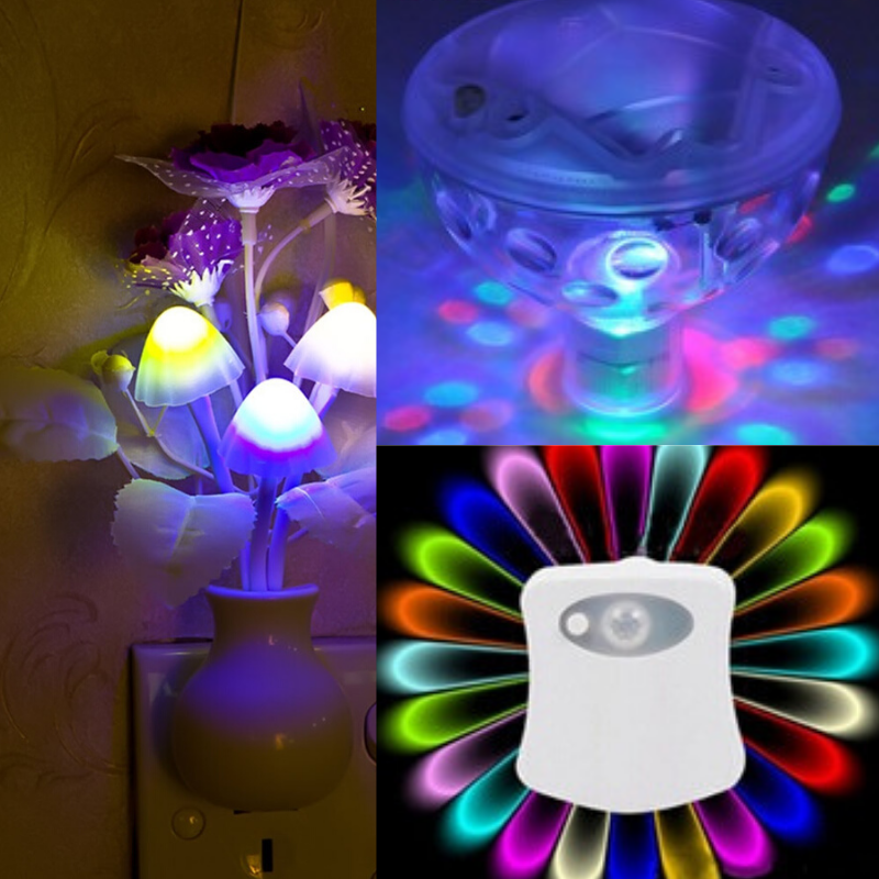 Lumière-lampe de toilette-Led piscine-veilleuse