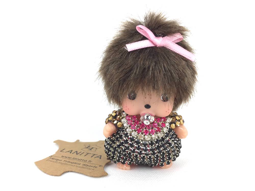 Désodorisant®Diffuseur de Parfum voiture Original Kiki Monchhichi